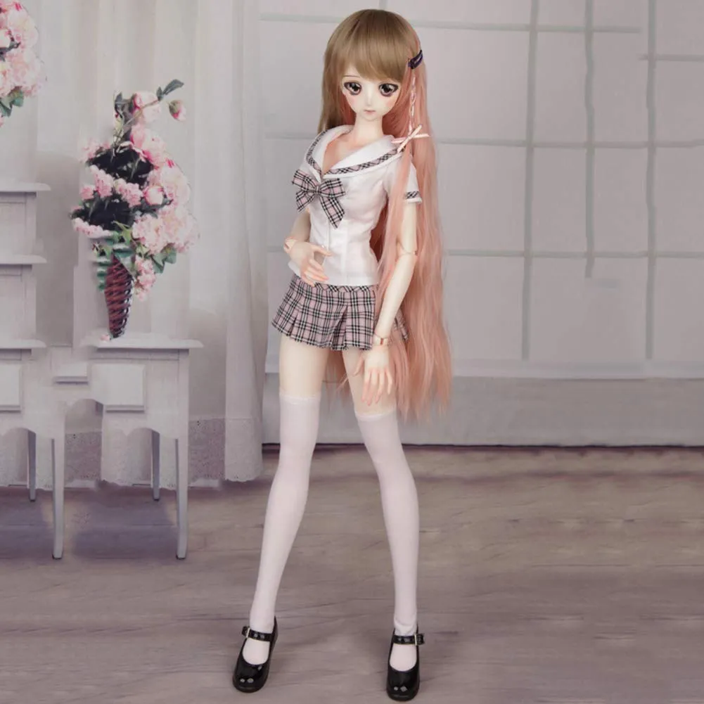 1/3 Children's Creative Toys BJD Doll Size 58Cm/22.83Inch Ball Jointed SD Dolls with All Clothes Shoes Wig Hair Makeup DIY Toys Surprise Gift