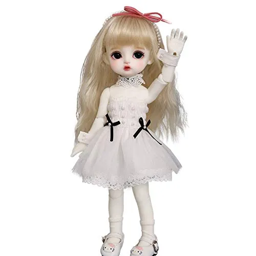 26Cm BJD Doll Kids Toys SD 1/6 Full Set Joint Dolls Can Change Clothes Shoes Decoration Gift Birthday Present