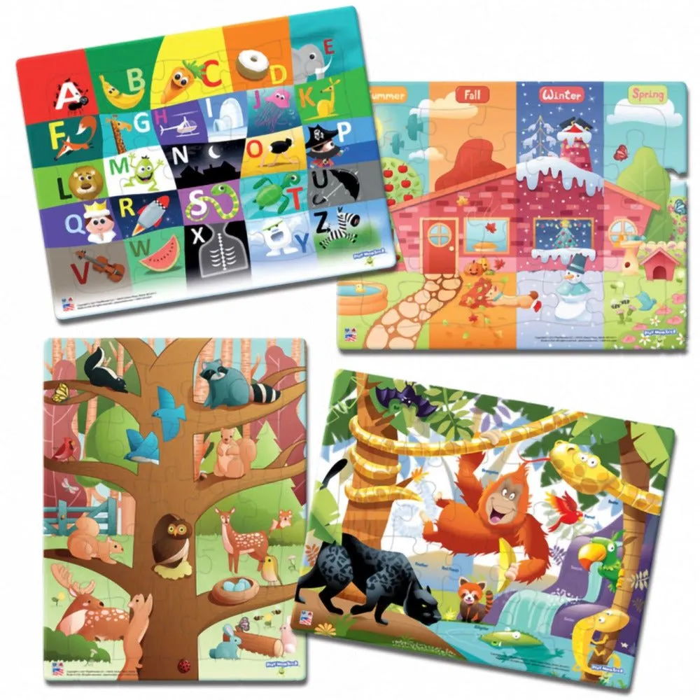 4-Pack Puzzles Alphabets