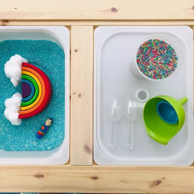 6-Piece Rainbow Stacker