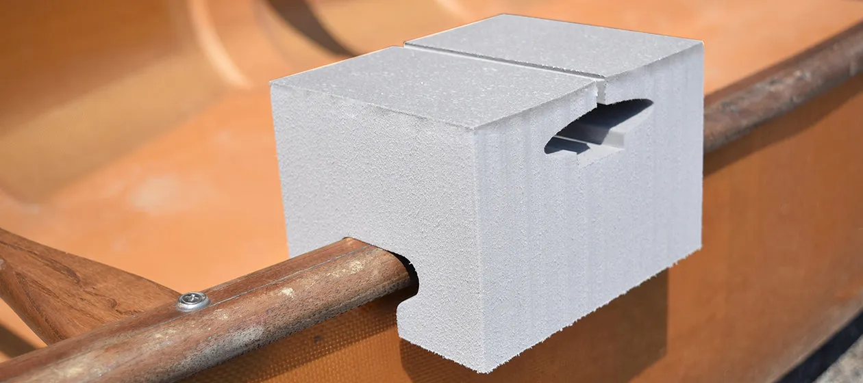 6IN FOAM CANOE BLOCKS (SET OF 2)