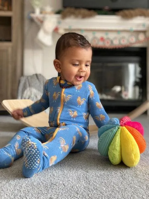 6" Rainbow Fabric Ball