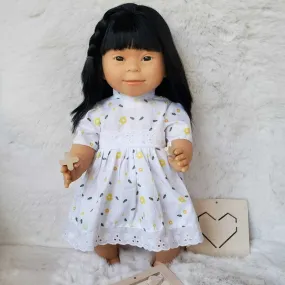Baby Doll Girl with Down Syndrome - Asian