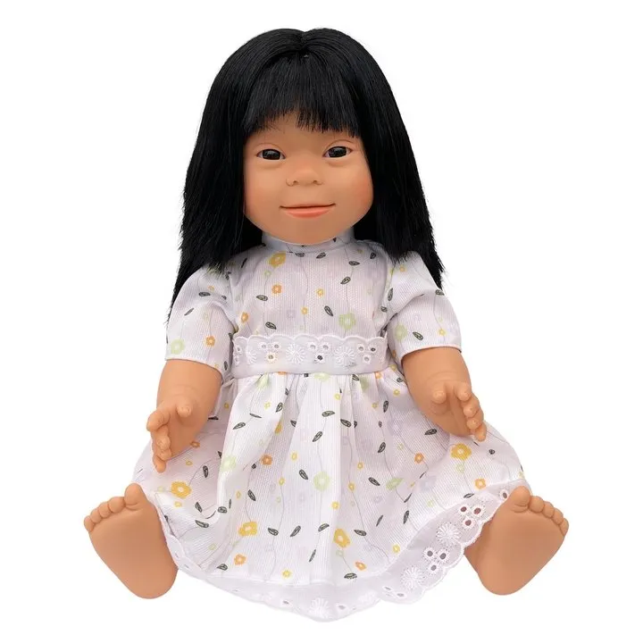 Baby Doll Girl with Down Syndrome - Asian