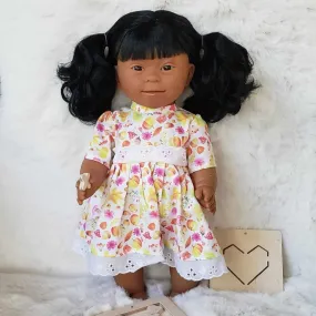 Baby Doll Girl with Down Syndrome - Hispanic