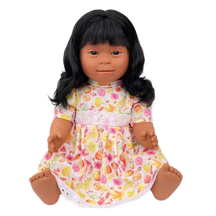 Baby Doll Girl with Down Syndrome - Hispanic