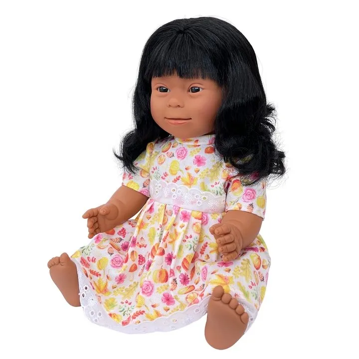 Baby Doll Girl with Down Syndrome - Hispanic