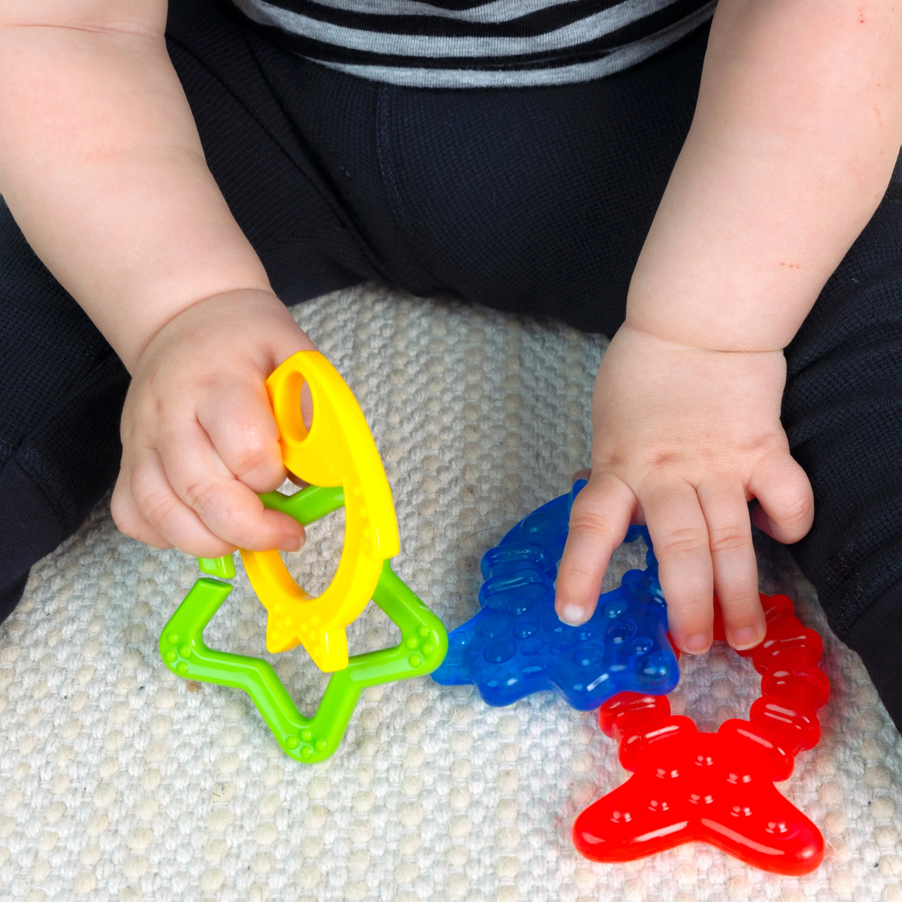 Baby Einstein Ocean Explorers Cool Critters Teether Toy Set, Ages 3  months