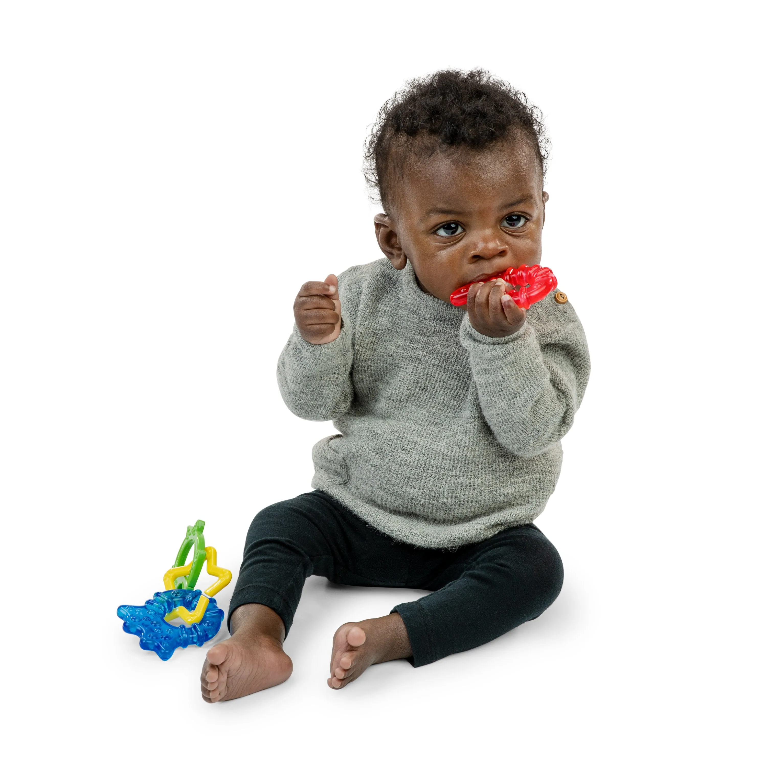Baby Einstein Ocean Explorers Cool Critters Teether Toy Set, Ages 3  months