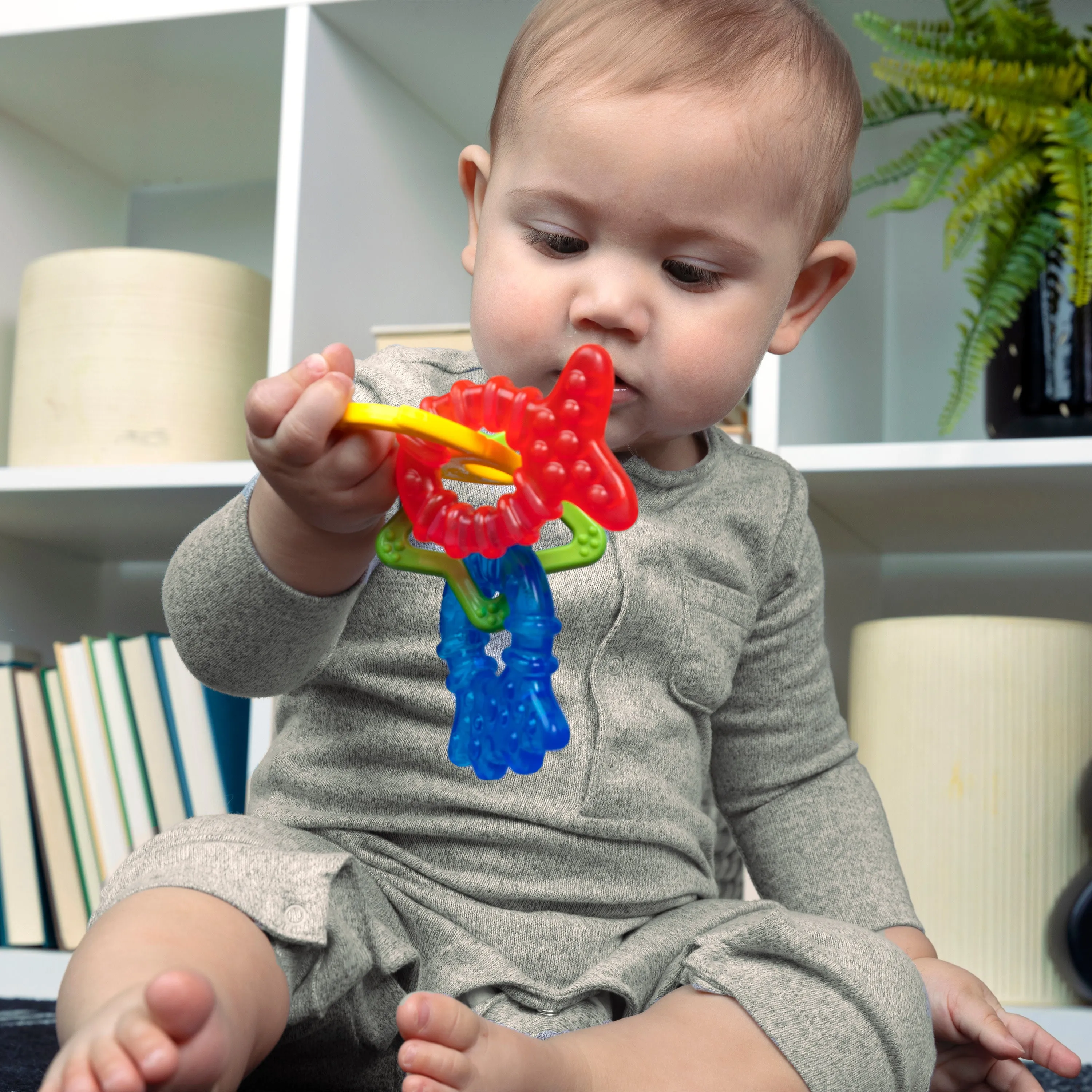 Baby Einstein Ocean Explorers Cool Critters Teether Toy Set, Ages 3  months