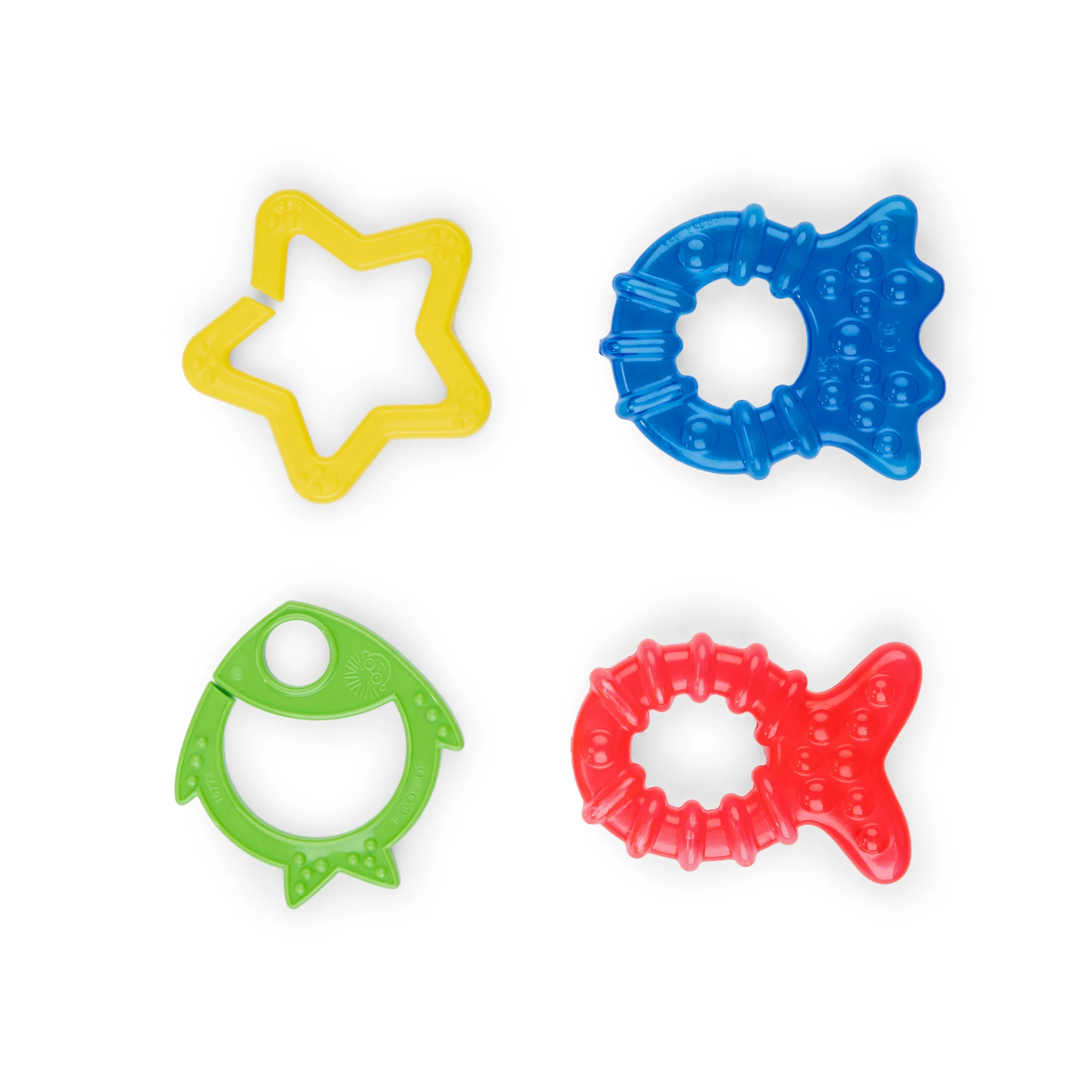 Baby Einstein Ocean Explorers Cool Critters Teether Toy Set, Ages 3  months