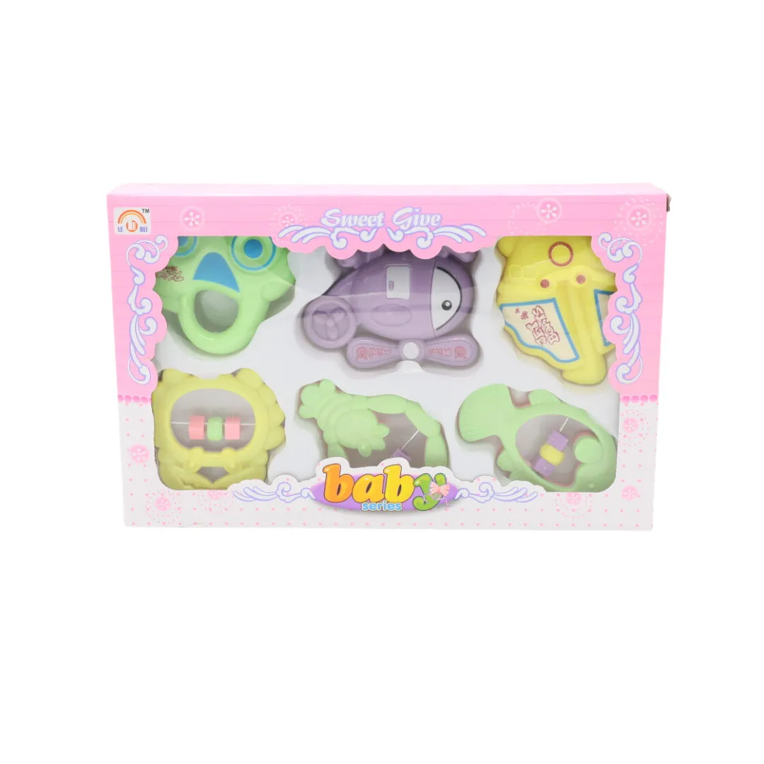 Baby Rattle Toys | 6 Cool Pieces