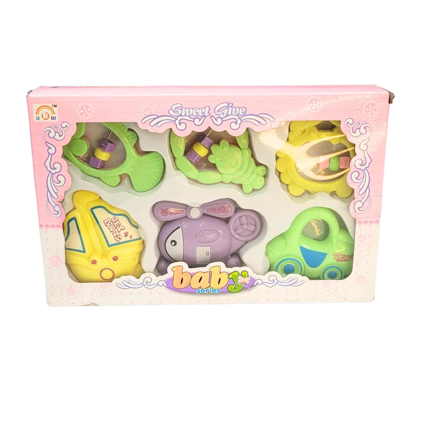 Baby Rattle Toys | 6 Cool Pieces