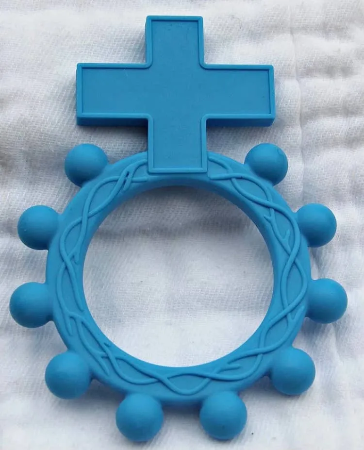 Baby Silicone Finger Rosary Teether