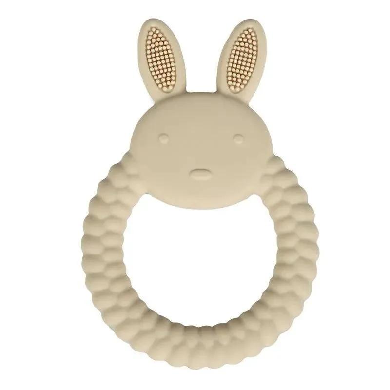 Baby Teethers, BPA-Free Food-Grade Silicone, Soft & Gentle Relief for Teething Pain, Fun Shapes & Colors
