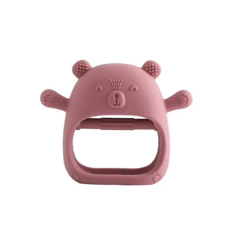 Baby Teethers, BPA-Free Food-Grade Silicone, Soft & Gentle Relief for Teething Pain, Fun Shapes & Colors