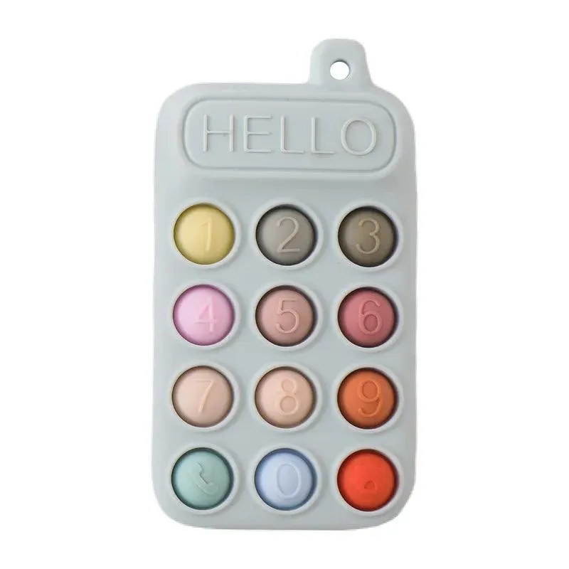 Baby Teethers, BPA-Free Food-Grade Silicone, Soft & Gentle Relief for Teething Pain, Fun Shapes & Colors