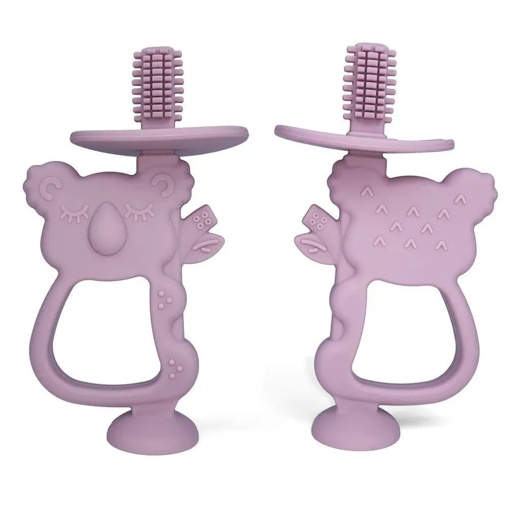 Baby Teethers, BPA-Free Food-Grade Silicone, Soft & Gentle Relief for Teething Pain, Fun Shapes & Colors