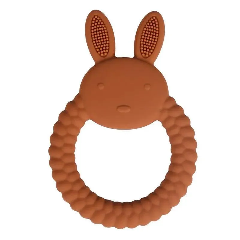 Baby Teethers, BPA-Free Food-Grade Silicone, Soft & Gentle Relief for Teething Pain, Fun Shapes & Colors
