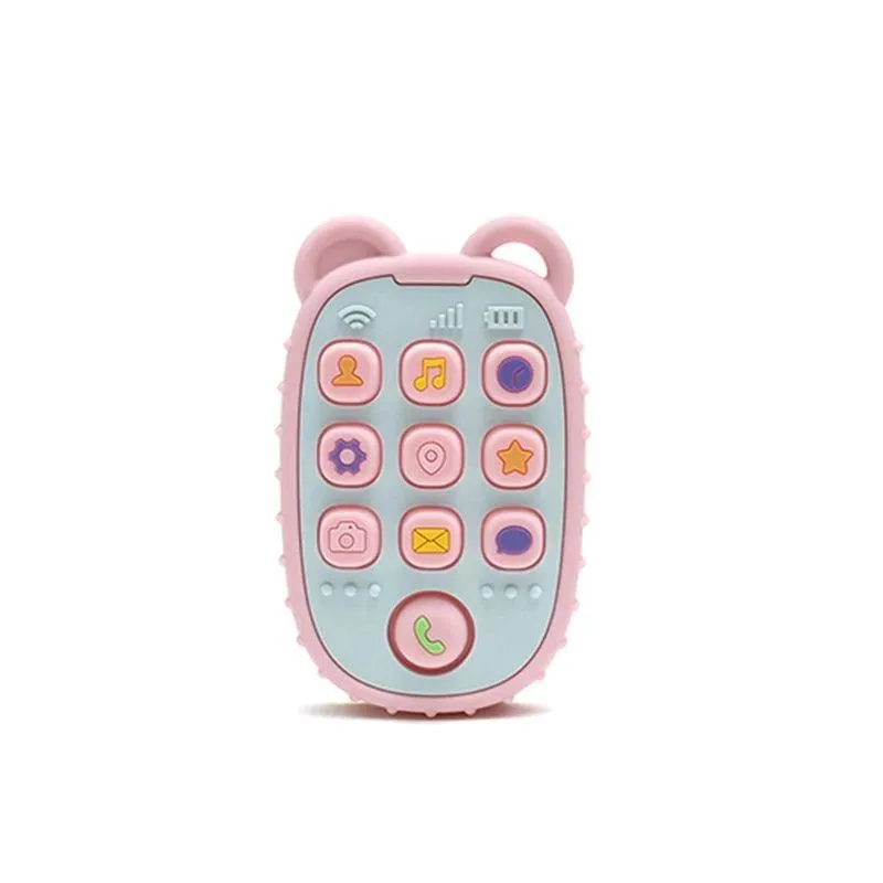 Baby Teethers, BPA-Free Food-Grade Silicone, Soft & Gentle Relief for Teething Pain, Fun Shapes & Colors