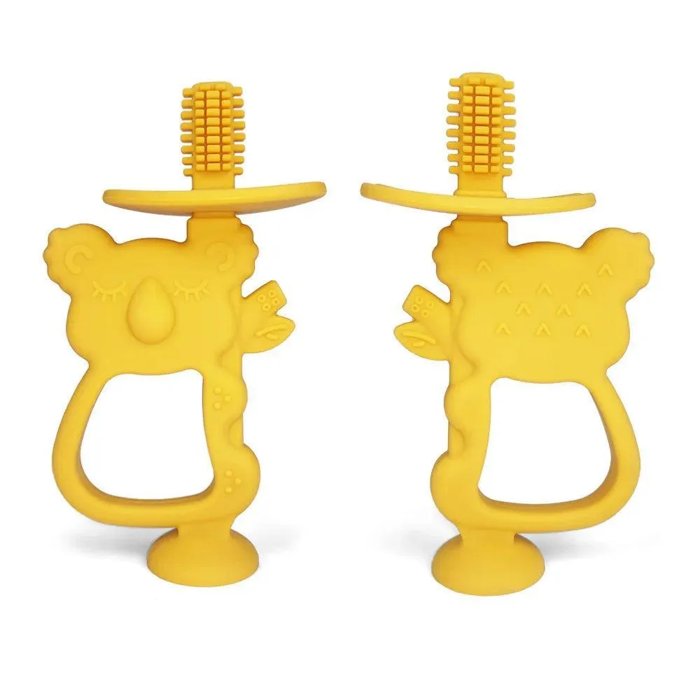 Baby Teethers, BPA-Free Food-Grade Silicone, Soft & Gentle Relief for Teething Pain, Fun Shapes & Colors