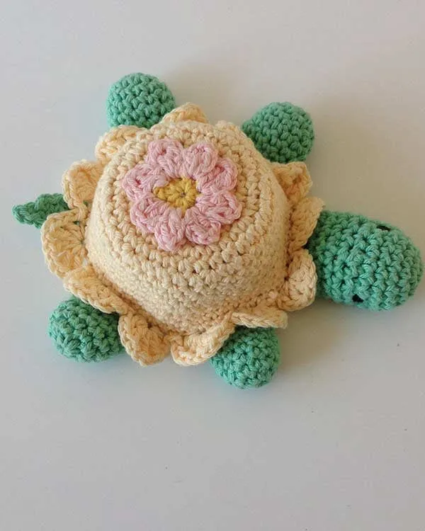 Baby Washcloths and Rattles Crochet Pattern
