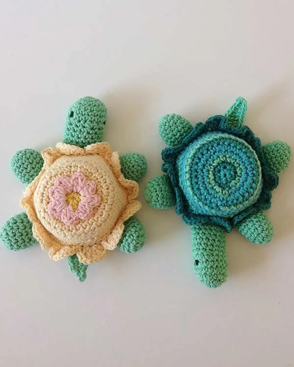 Baby Washcloths and Rattles Crochet Pattern