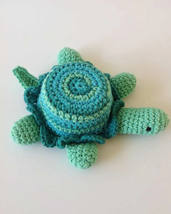 Baby Washcloths and Rattles Crochet Pattern