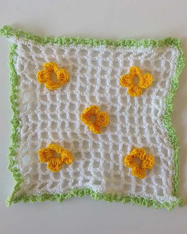 Baby Washcloths and Rattles Crochet Pattern