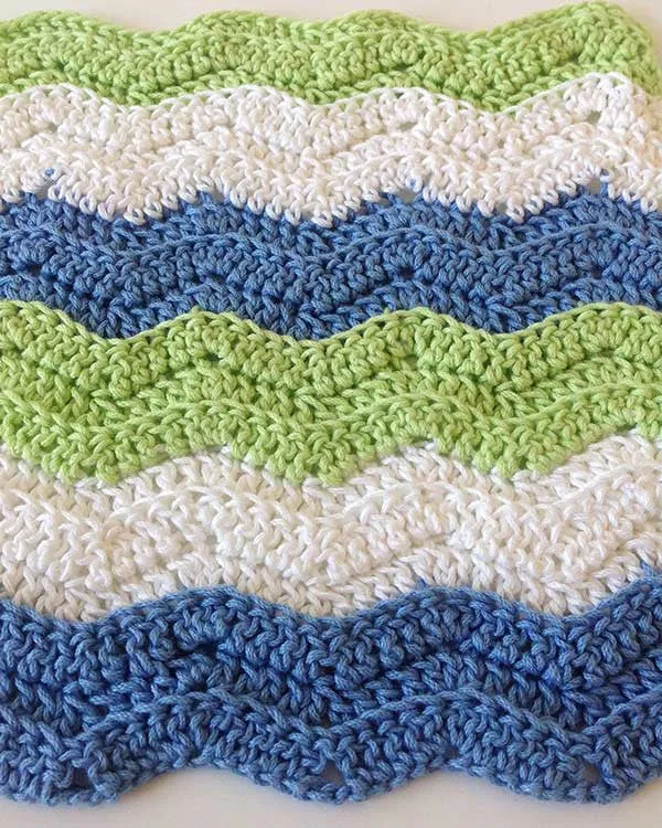 Baby Washcloths and Rattles Crochet Pattern