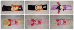Bear Friends Wrist Rattles Variety