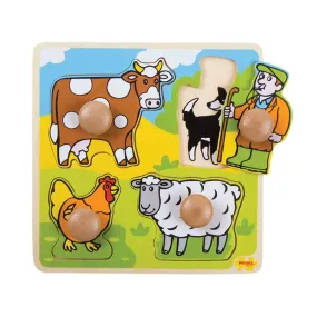 Big Jigs My First Peg Puzzle Farm