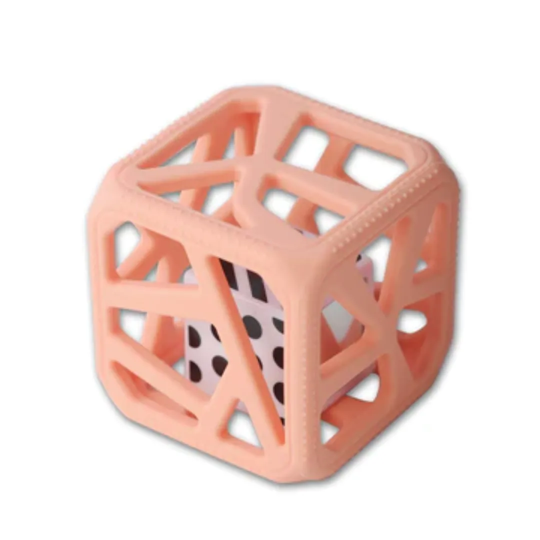 Chew Cube Teething Rattle