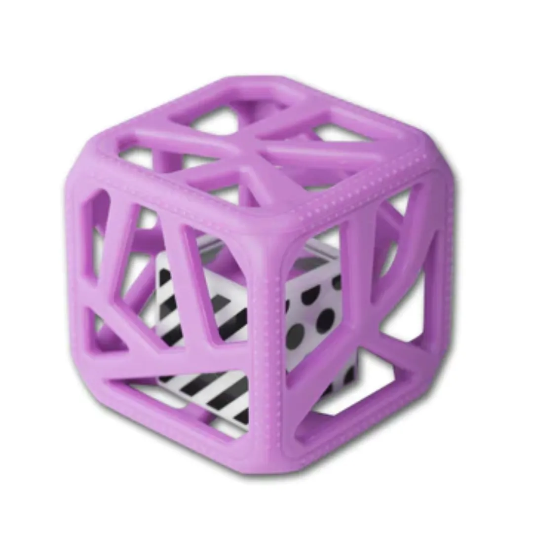 Chew Cube Teething Rattle