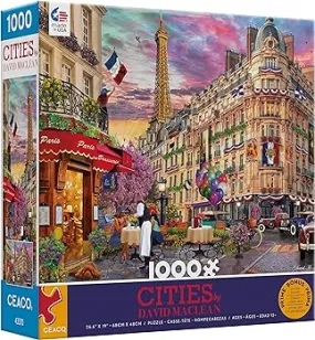 Cities - Bonjour Paris, David Maclean (1000pcs)