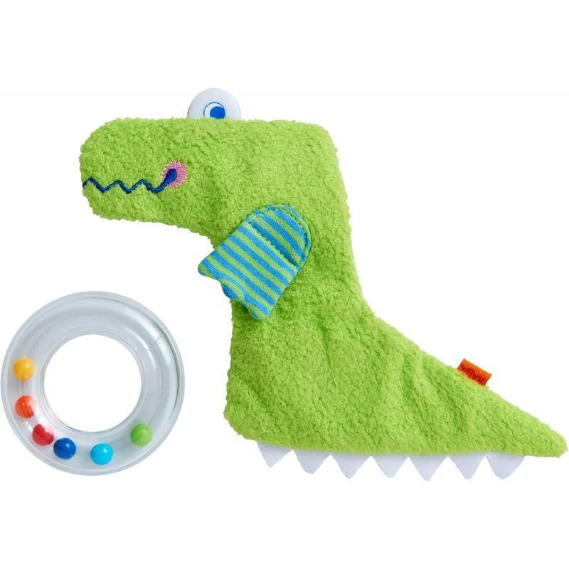 Clutching Toy Crocodile