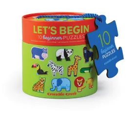 Crocodile Creek - Let’s Begin Puzzle 2 Pc Jungle