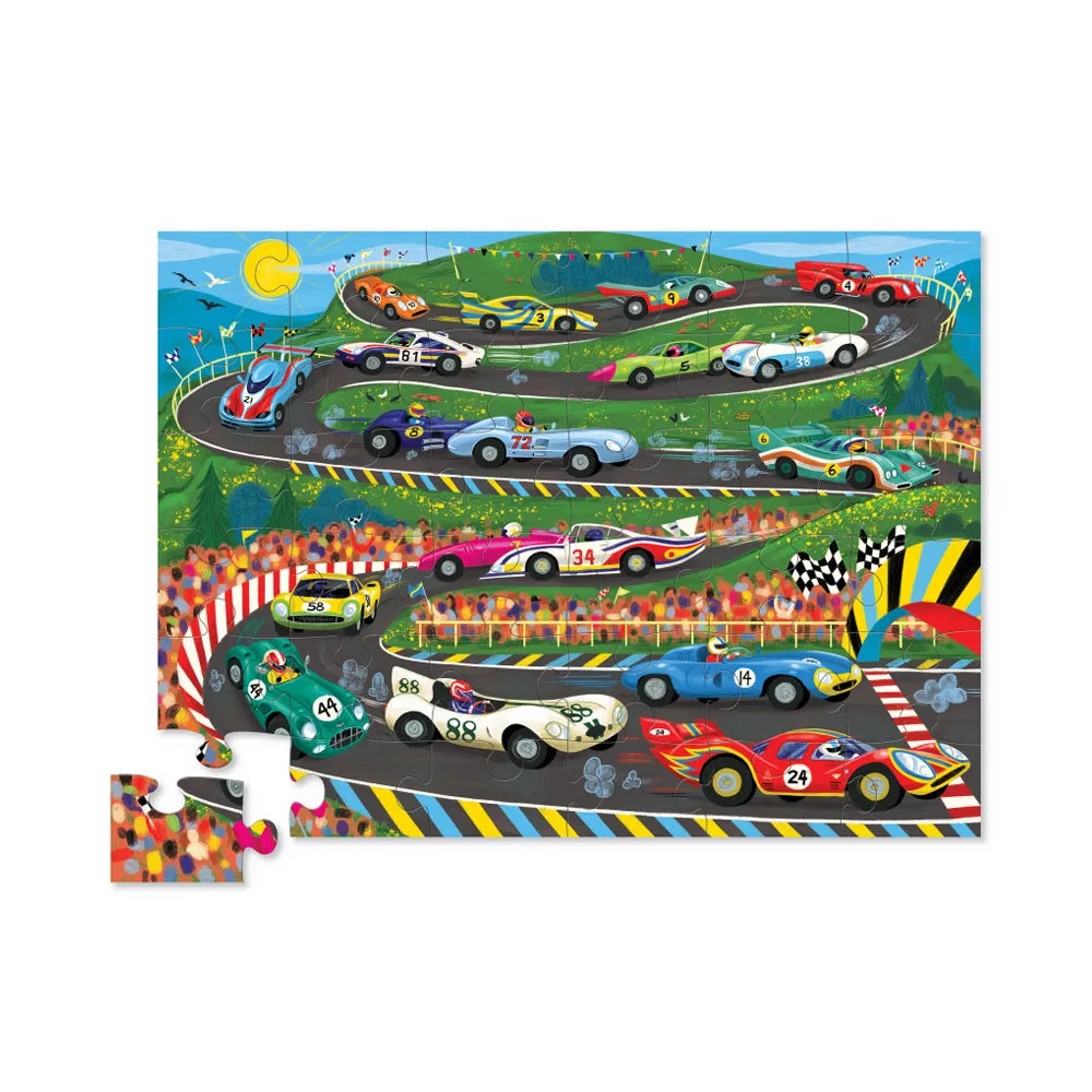 Crocodile Creek Race Day 36pc Puzzle
