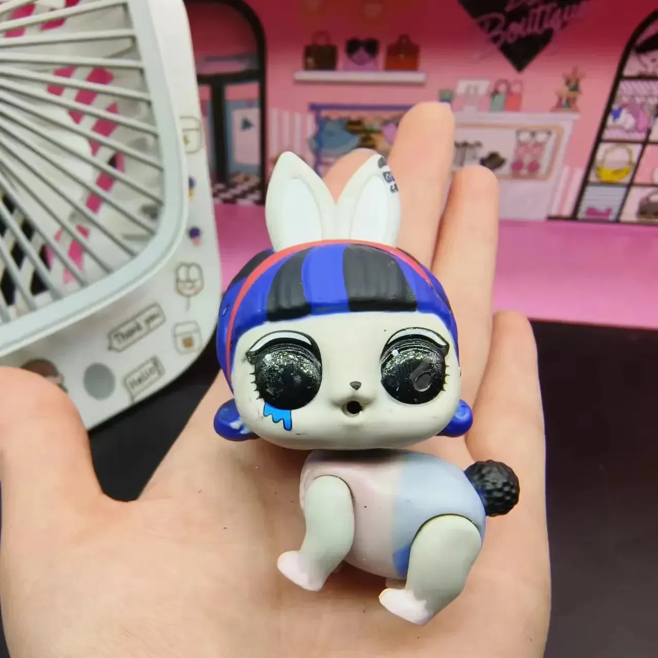 Cute pet dolls action figures toys Rare series children's playhouse Diy model children's birthday gift collection ornaments