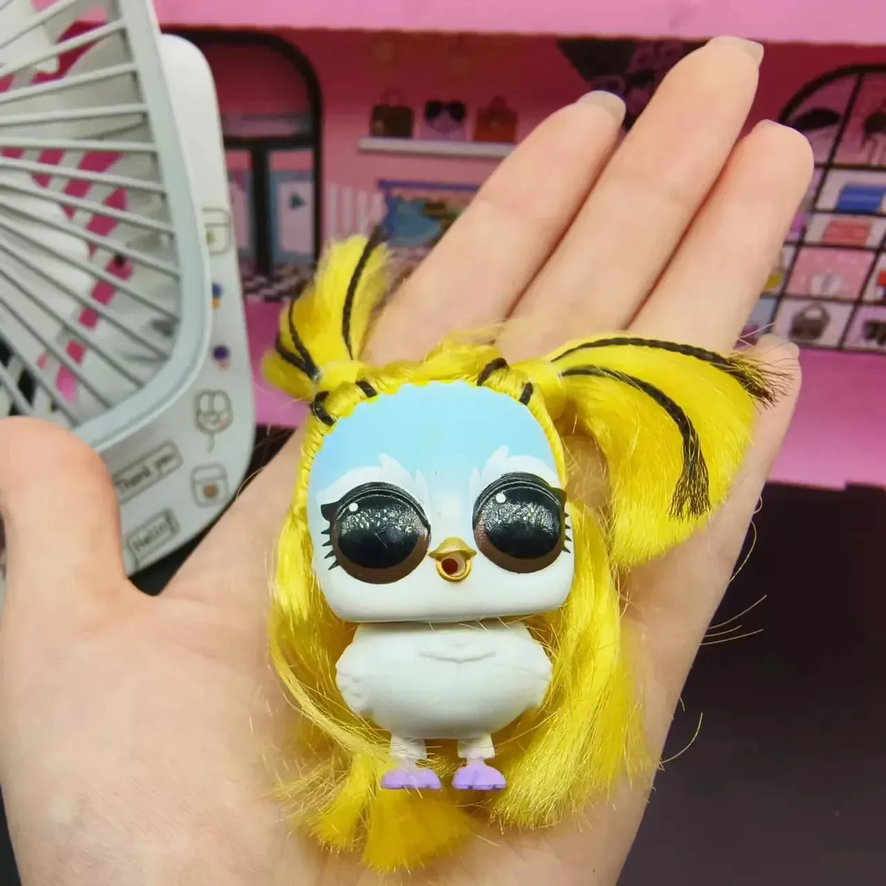 Cute pet dolls action figures toys Rare series children's playhouse Diy model children's birthday gift collection ornaments