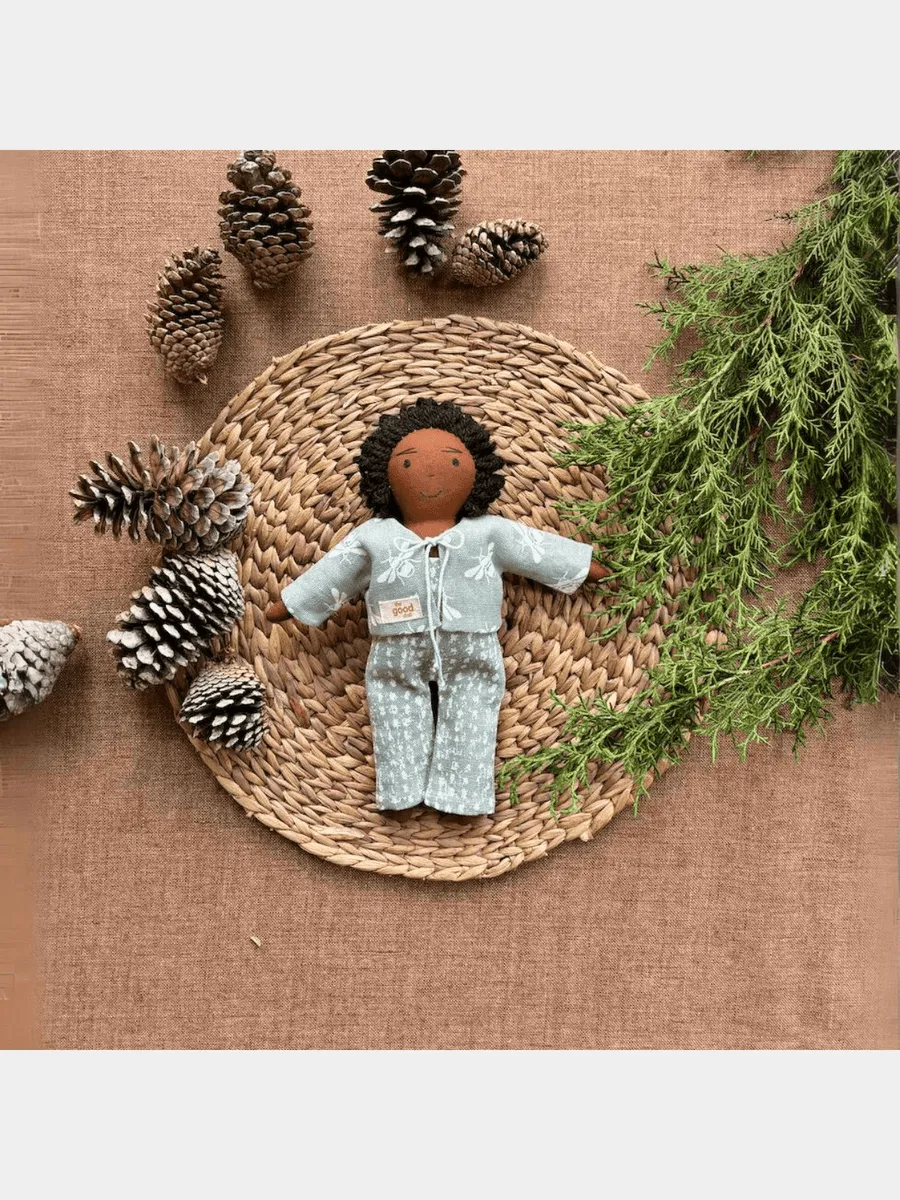 Dan, Cotton Fabric Doll