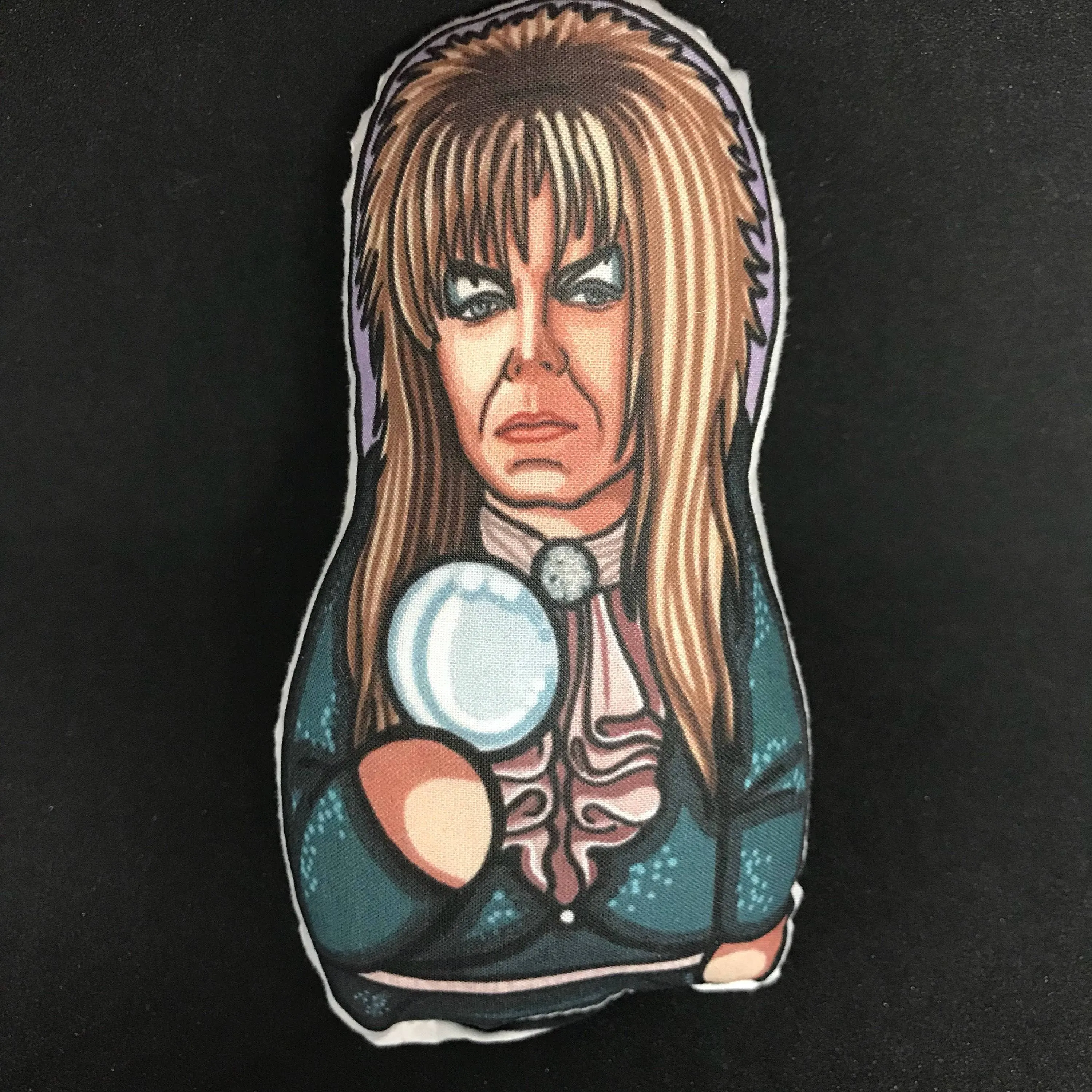 David Bowie Jareth Labyrinth Inspired Plush Doll