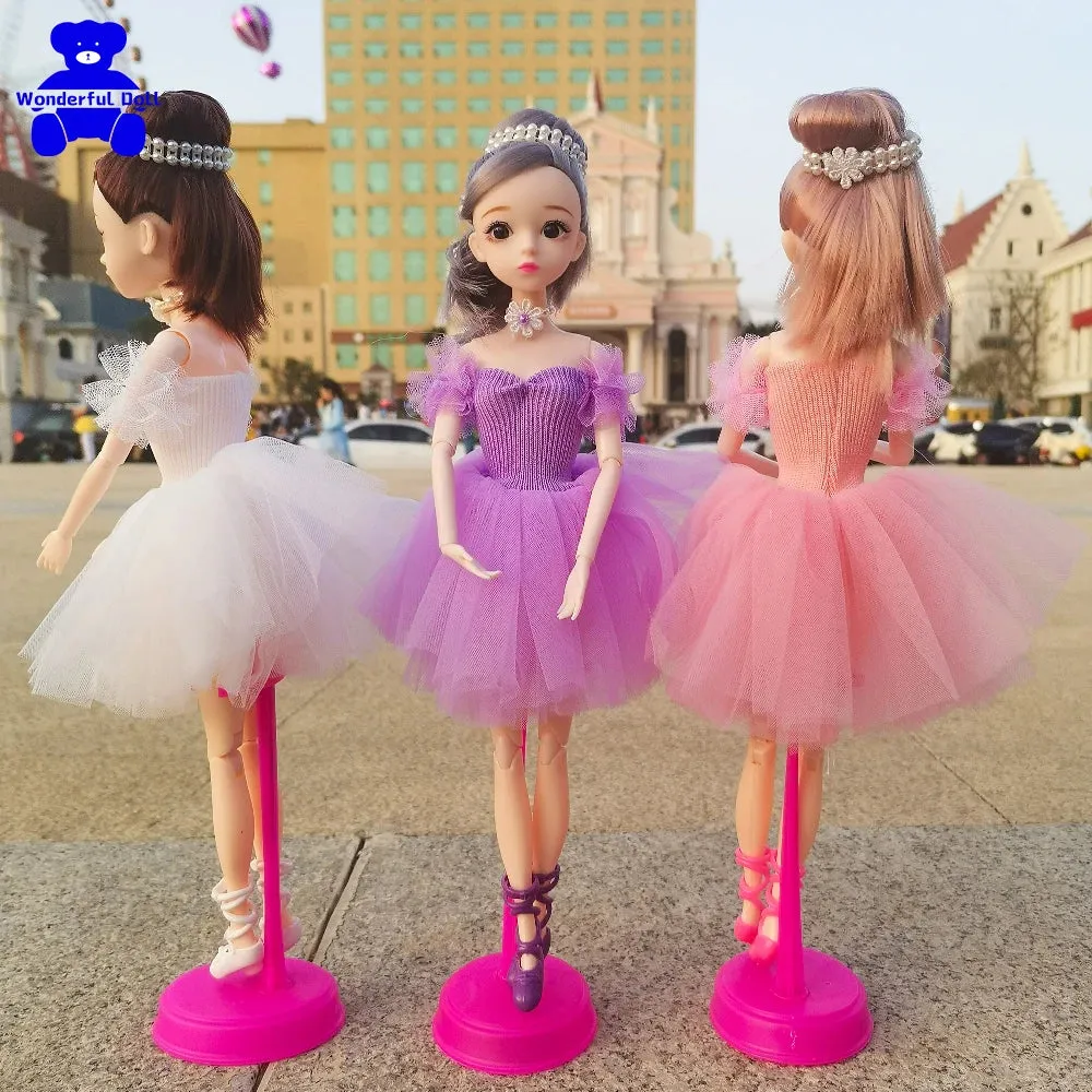 Diverse Ballet Baby Dolls - 12-Inch Collectible Toys for Imaginative Play