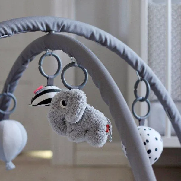 Done by Deer, Fun Activity Play Gym with Mat, Grey