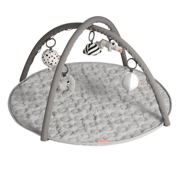 Done by Deer, Fun Activity Play Gym with Mat, Grey