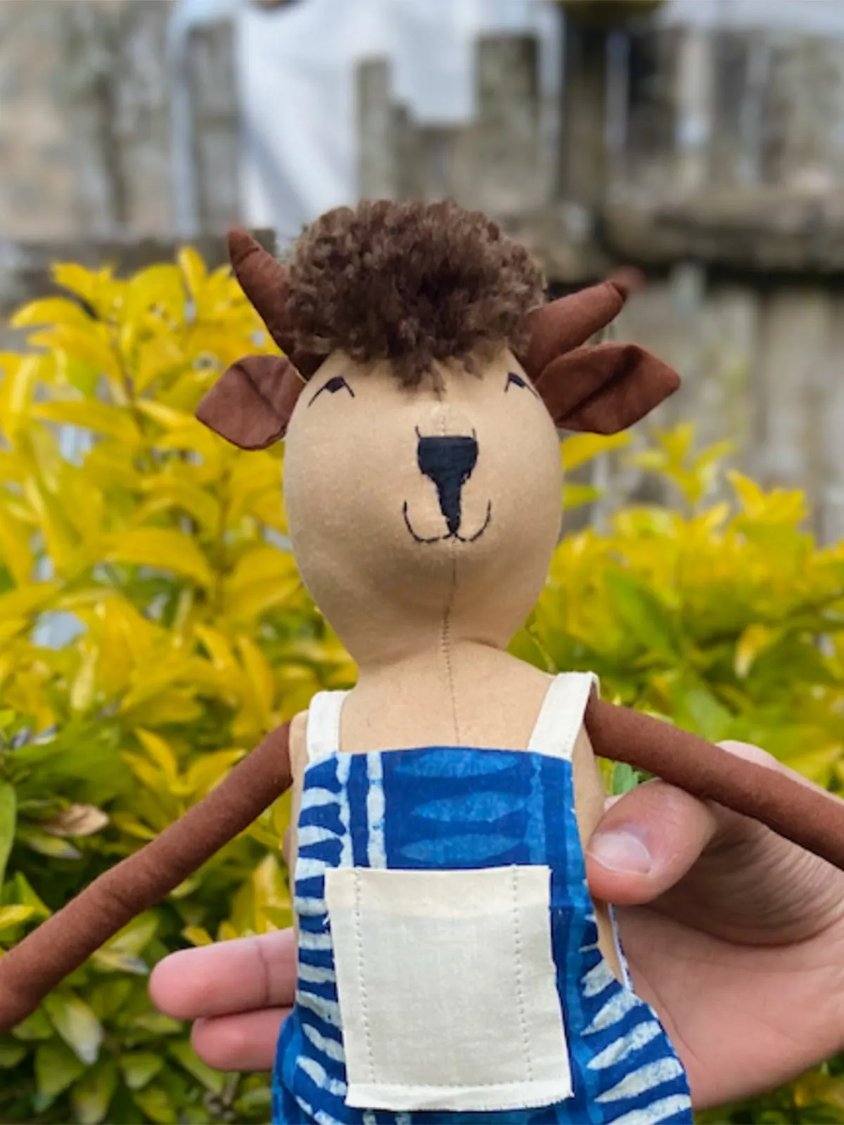 Fabric Dolls, Play Set, Nandi the Bull