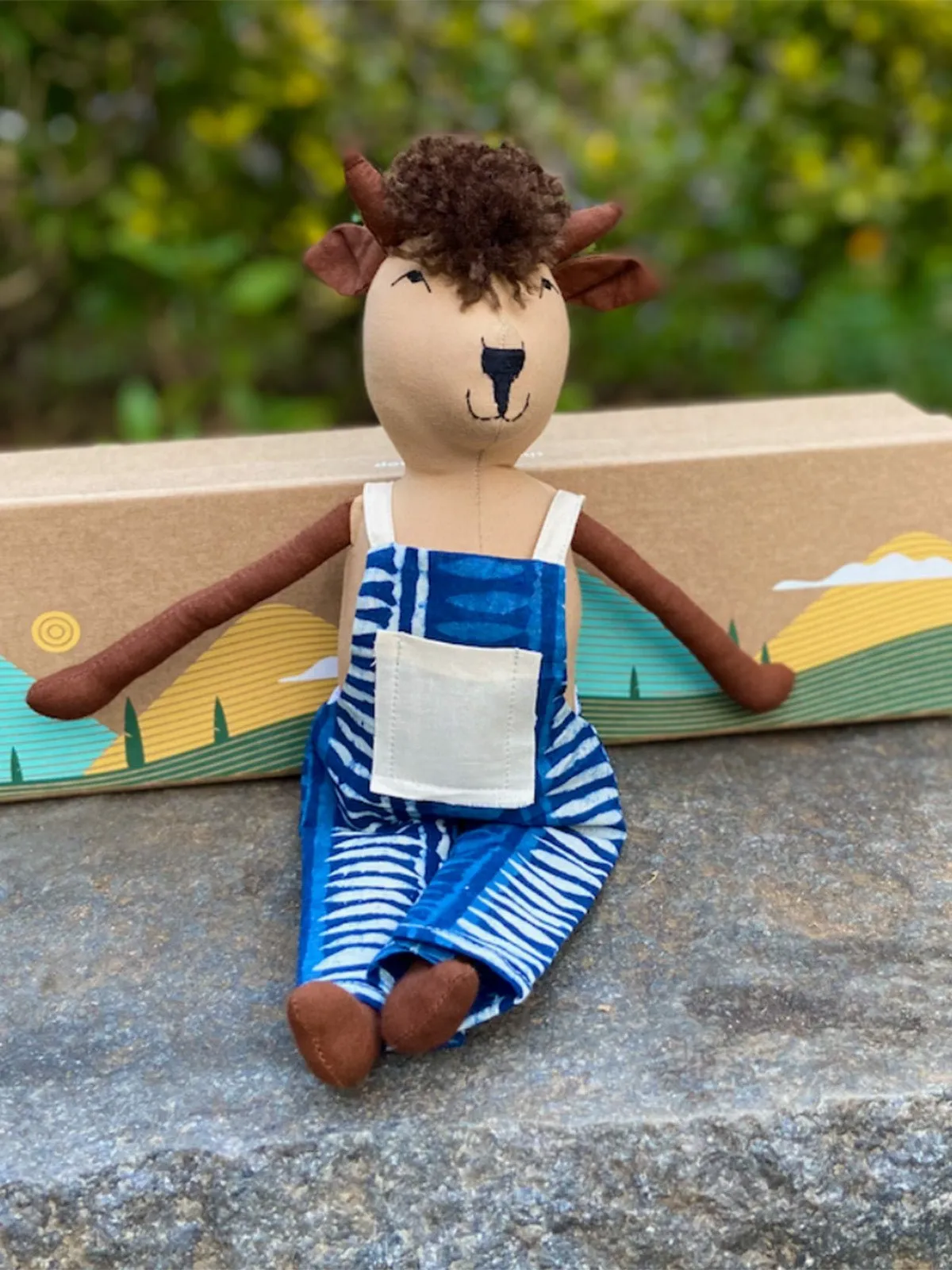 Fabric Dolls, Play Set, Nandi the Bull