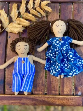Fabric Dolls, Set of 2 Dolls, Pairs Fair