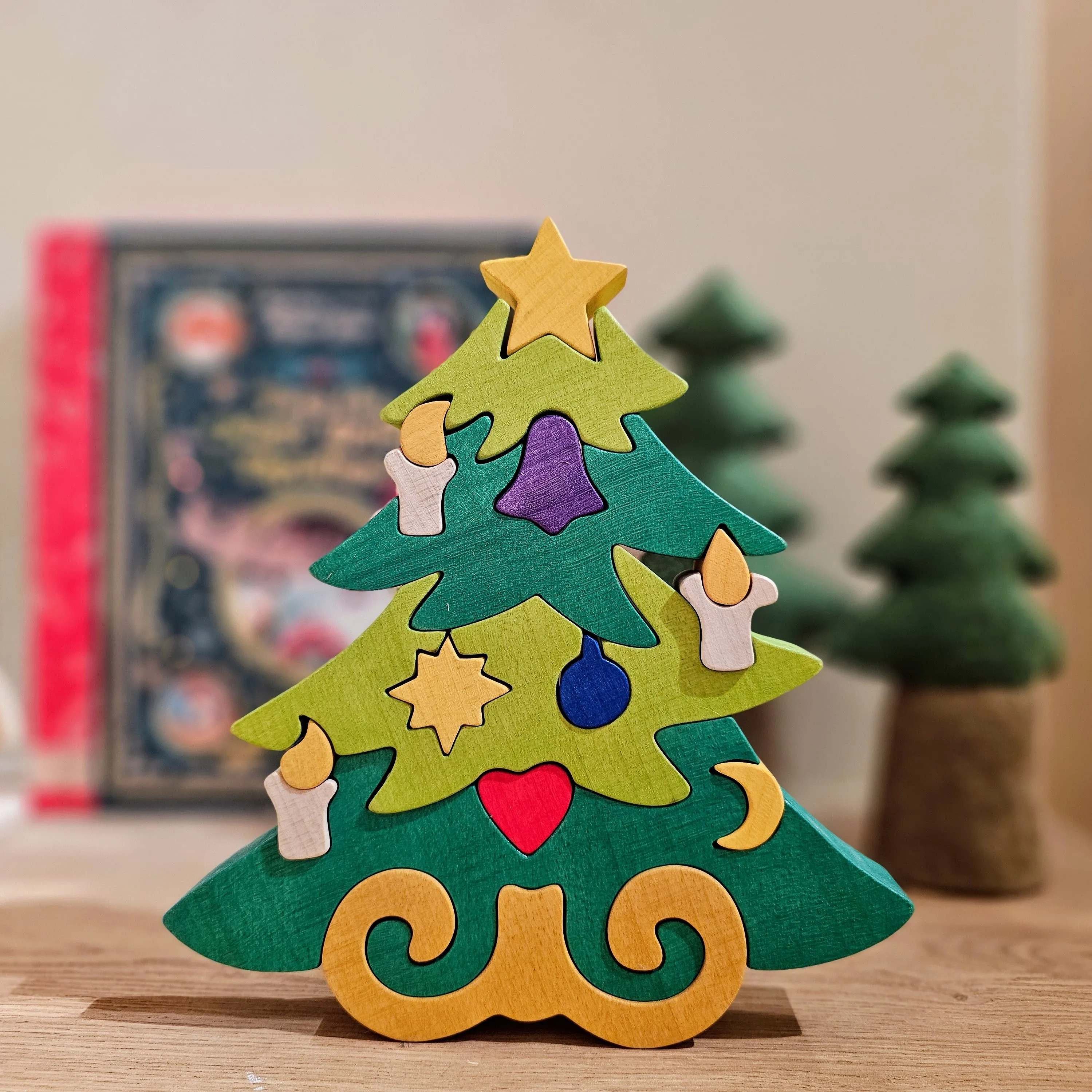 Fauna Puzzle Christmas Tree 3yrs 