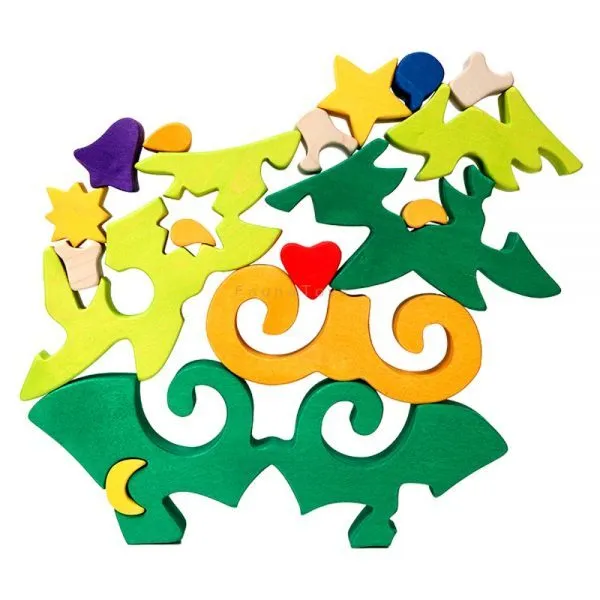 Fauna Puzzle Christmas Tree 3yrs 